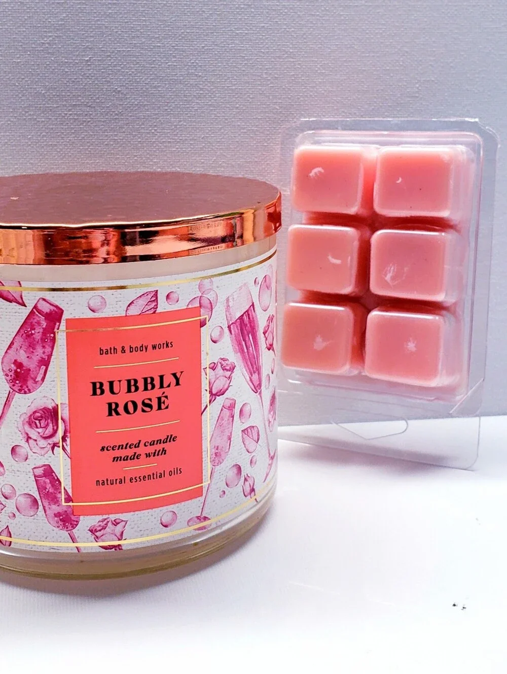 BUBBLY ROSE -Bath & Body Works Candle Wax Melts- $8 per pack